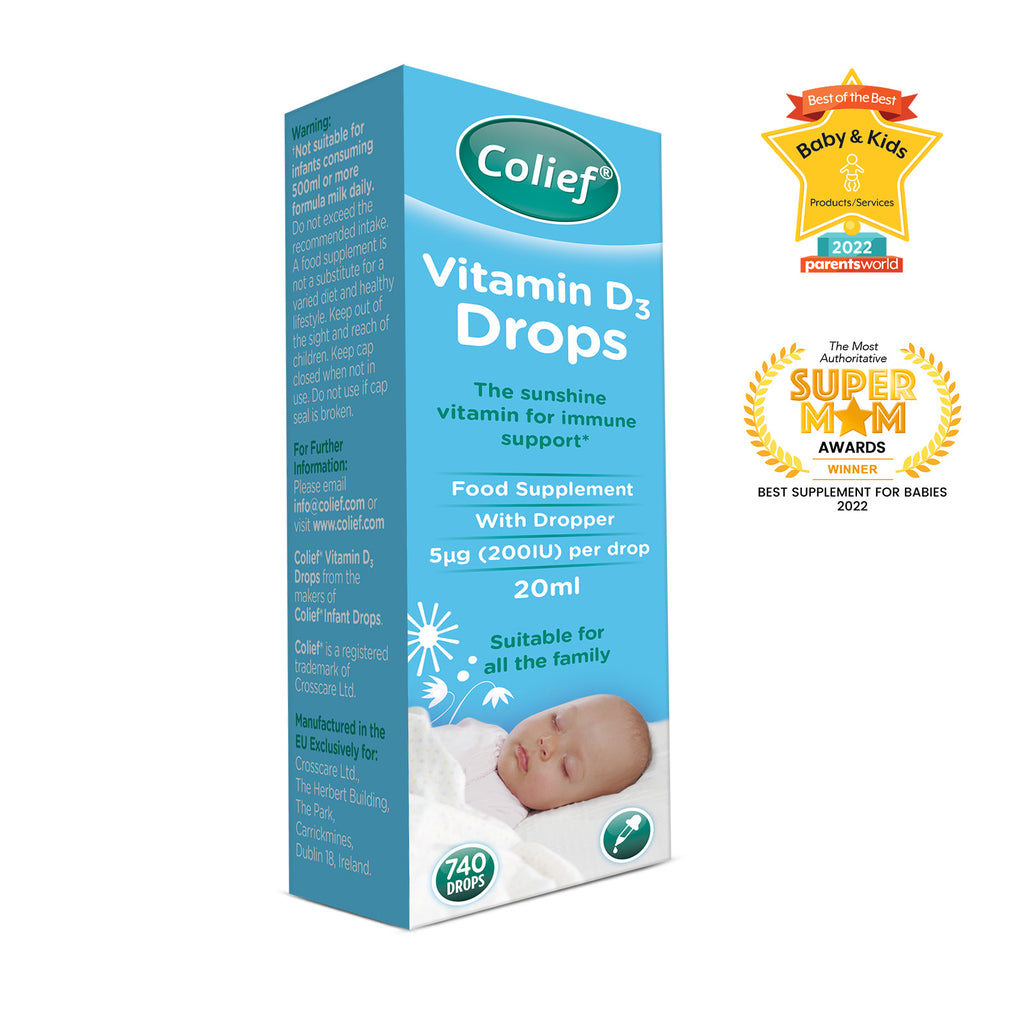 Colief Vitamin D3 Drops 200IU 20ml