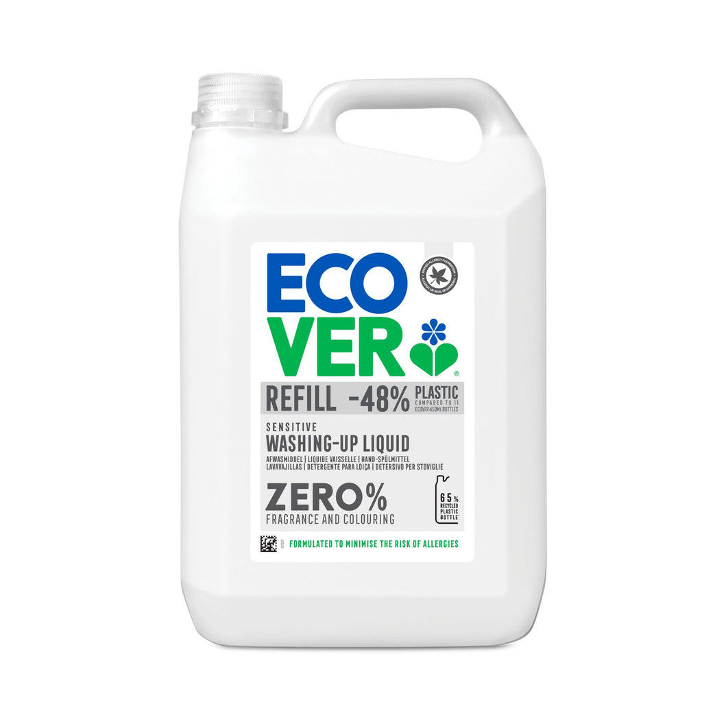 Sensitive Zero Washing Up Liquid Refill 5L