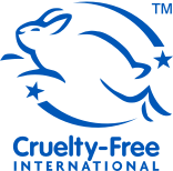 Cruelty free. Leaping bunny